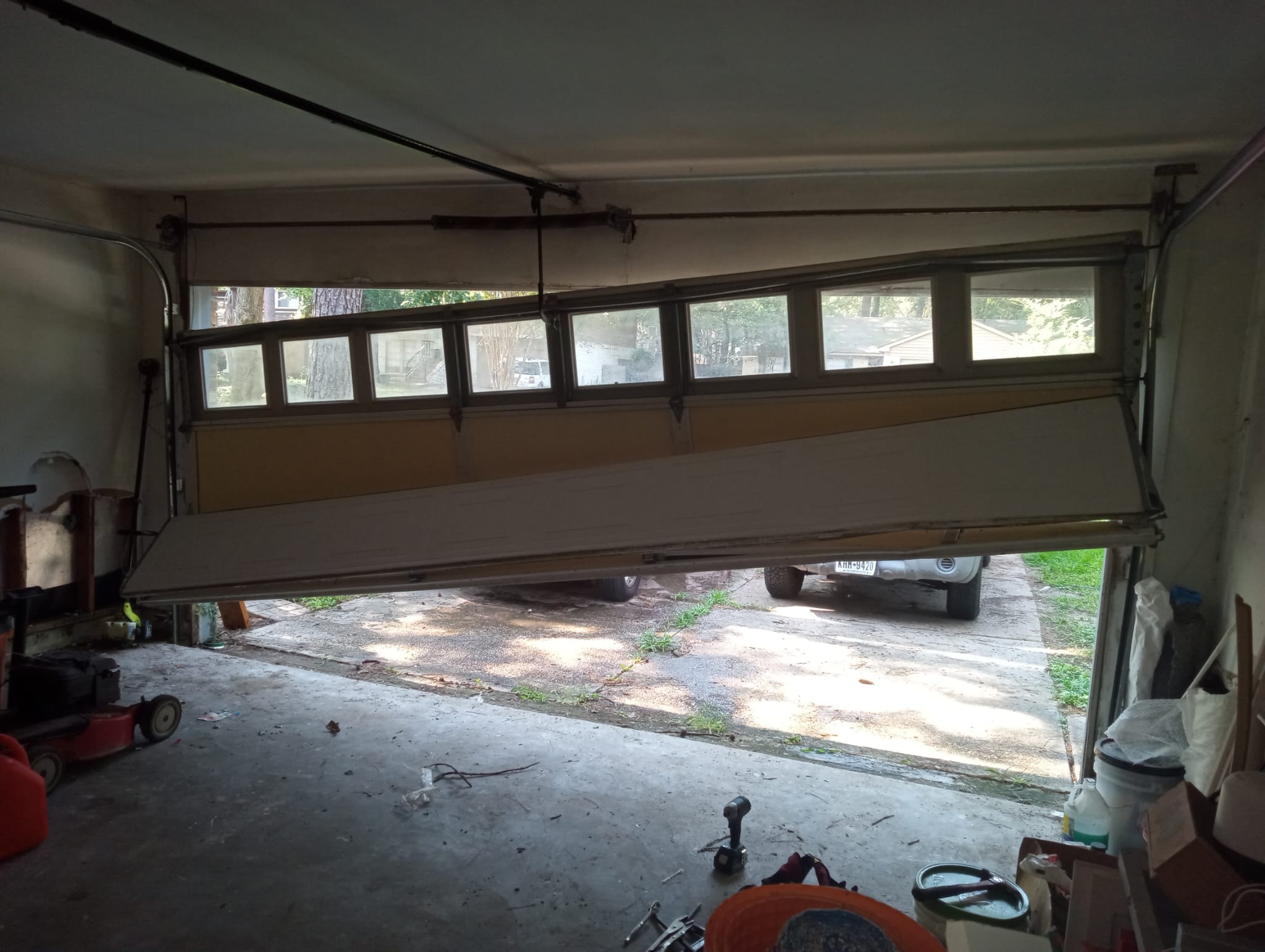 Garage Door Spring Repair in Pearland, TX — Lemus Garage Door Services